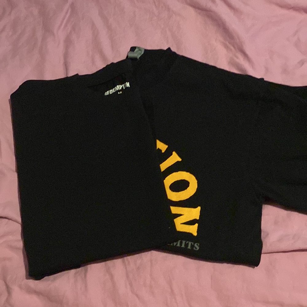 Men’s medium Redemption Tshirts